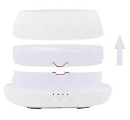 Transform Your Space with the 500ml Ultrasonic Air Colorful Light Fragrance Diffuser
