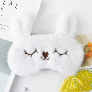 The Ultimate Comfort with Our Cartoon Cute Plush Sleeping Eye Mask