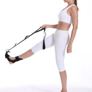 Unlock Your Flexibility with the Yoga Stretch Strap Segment Adjustment Assistance