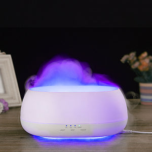 Transform Your Space with the 500ml Ultrasonic Air Colorful Light Fragrance Diffuser