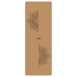Widened Thick Natural Rubber Printed Yoga Mat: Your Ultimate Fitness Companion
