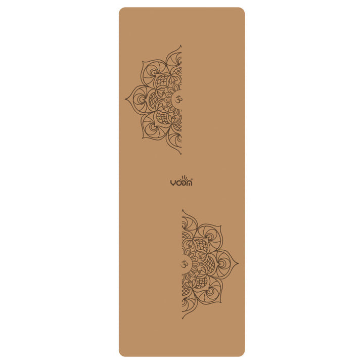 Widened Thick Natural Rubber Printed Yoga Mat: Your Ultimate Fitness Companion