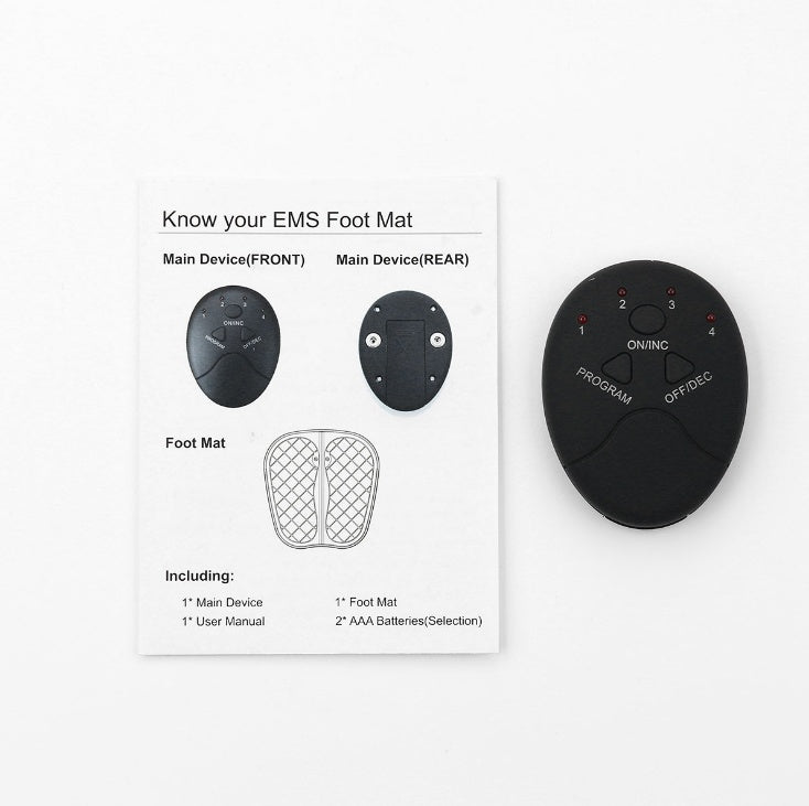 Smart foot pad massager