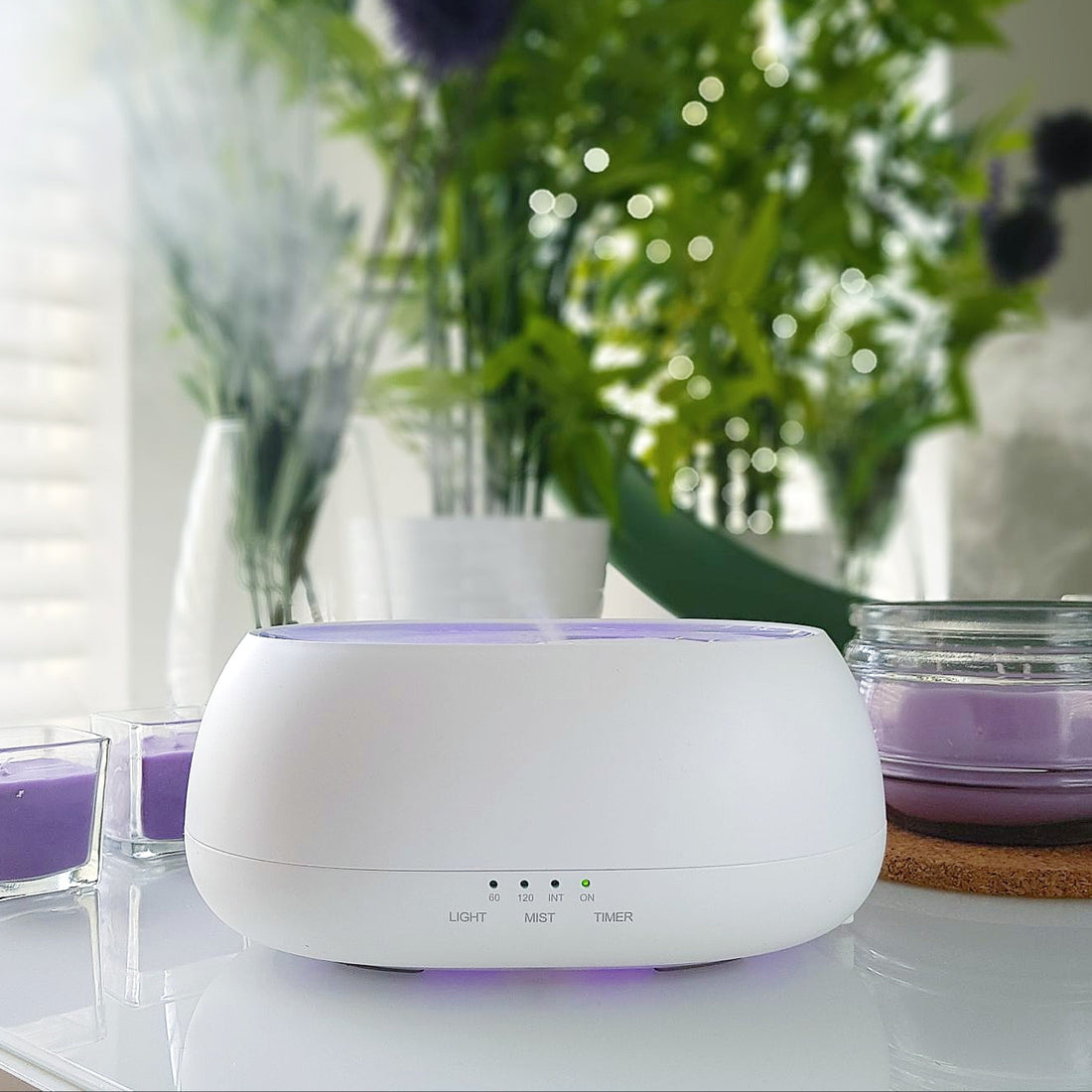500ml Ultrasonic Air Colorful Light Fragrance Diffuser