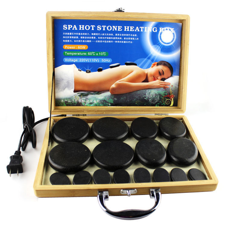Energy Stone Massage Health Heater Volcanic Stone
