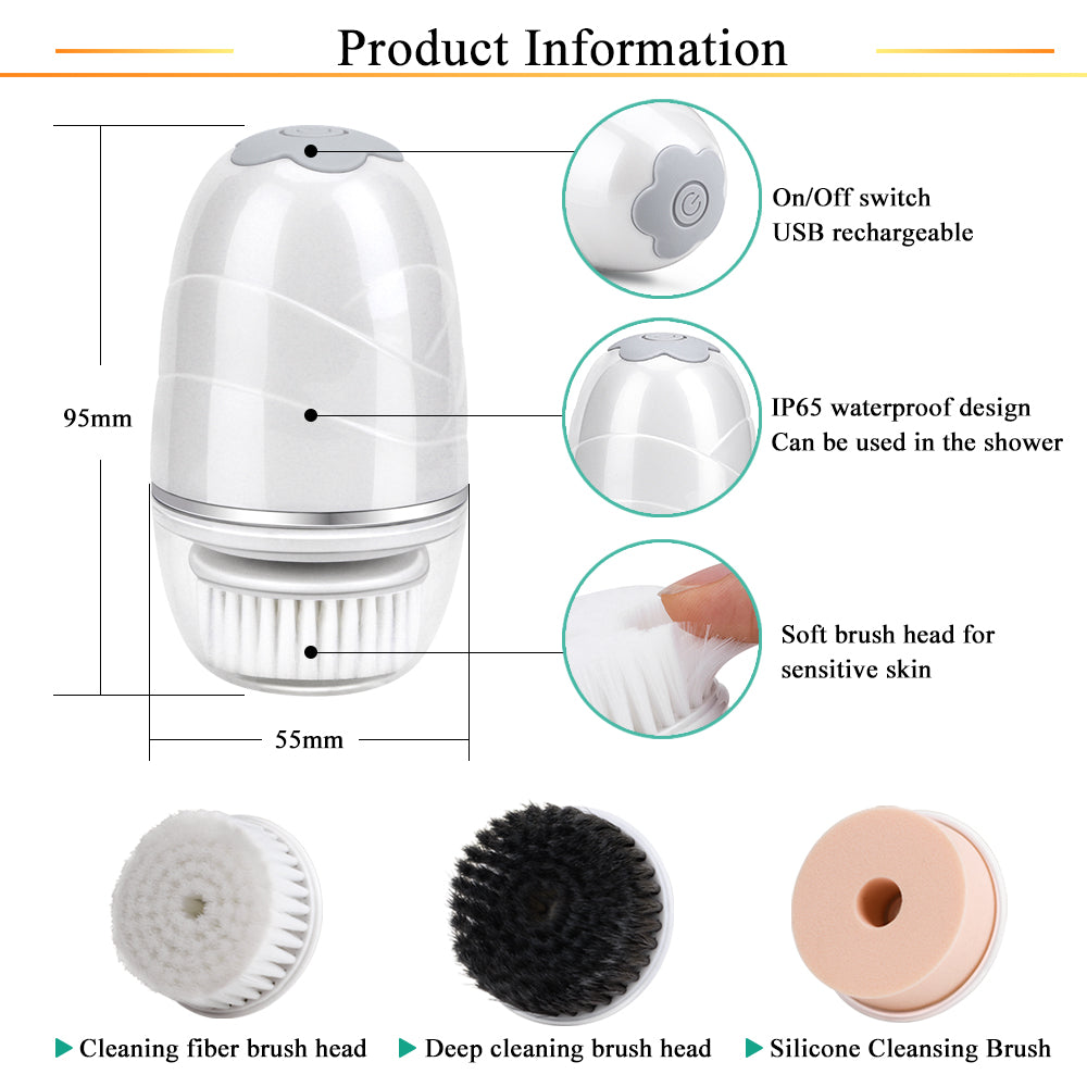 3 in 1 Electric Facial Cleanser
