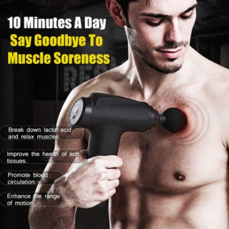 Electric muscle massage fascia gun