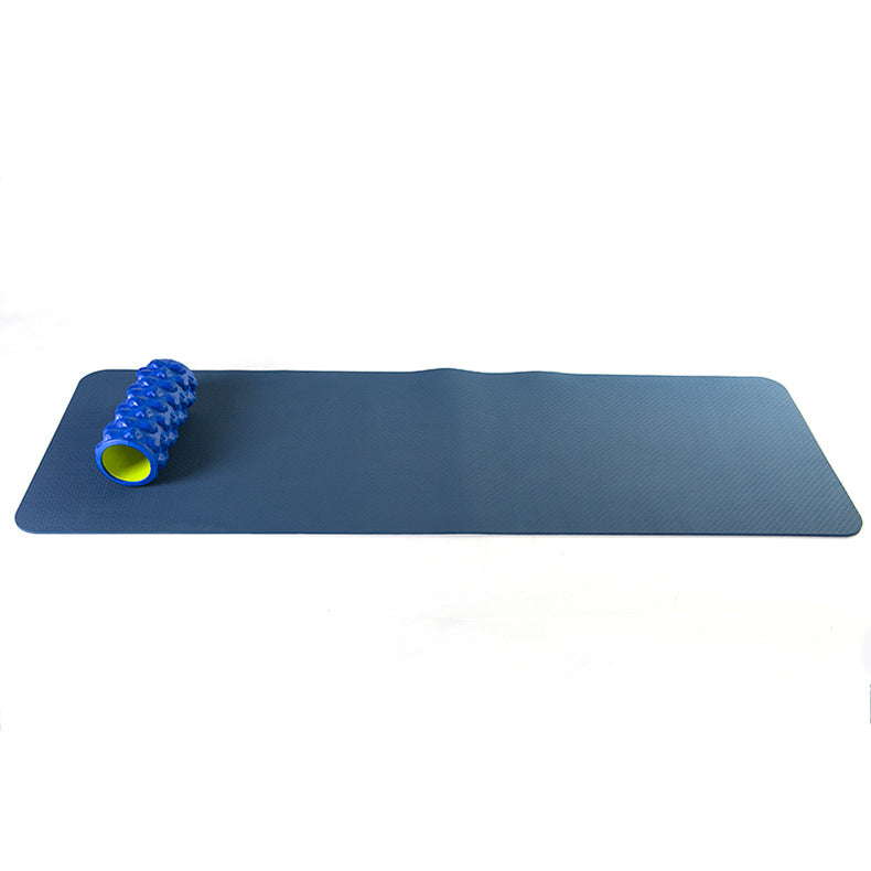 Thickened 8mm Two-color Lengthened Yoga Mat