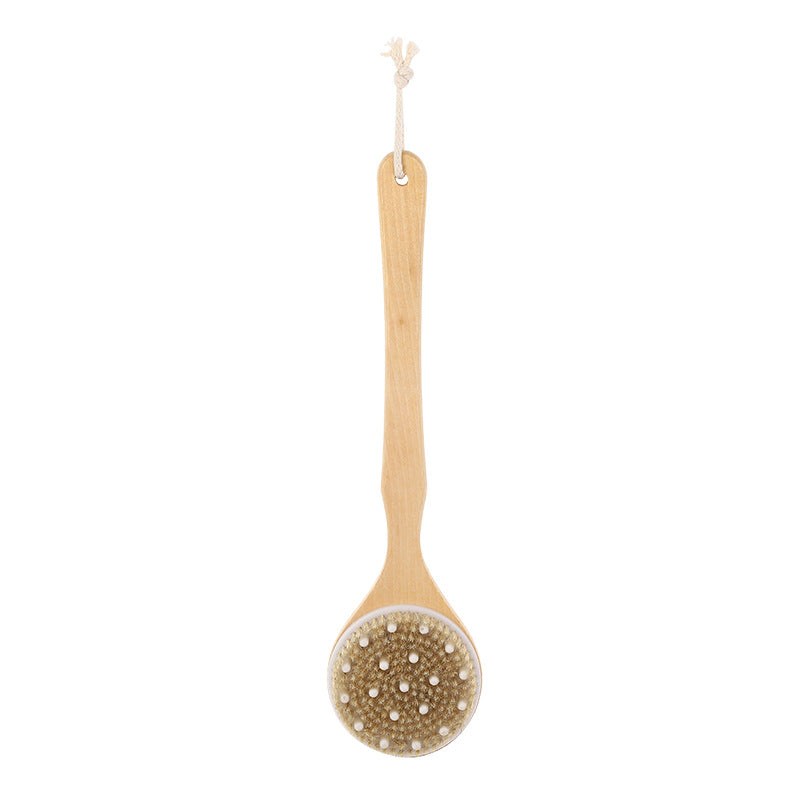 Bamboo Long Handle Bath Brush