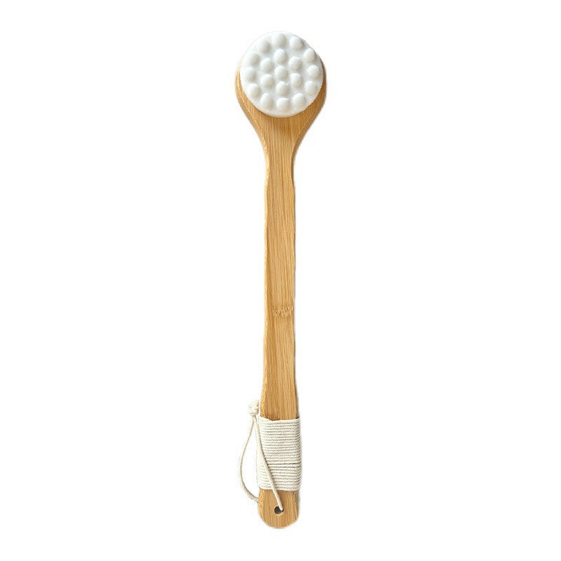 Bamboo Long Handle Bath Brush