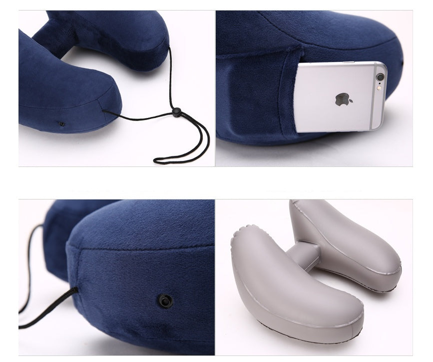 U-shaped Soft Comfortable Sleeping neck pillow
