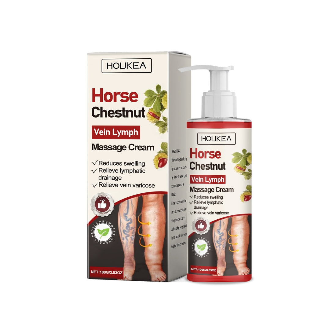 Vein Lymph Massage Cream