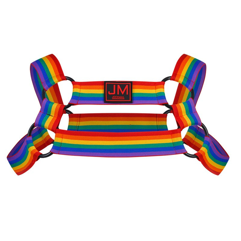 Rainbow Men's Sports Shoulder Stretch Strap