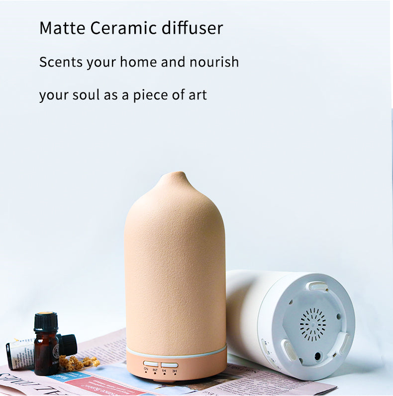Air Ceramic Aroma Ultrasonic Essential Oil Diffuser