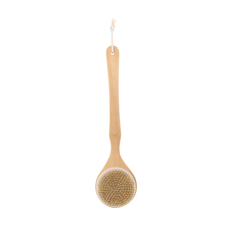 Bamboo Long Handle Bath Brush