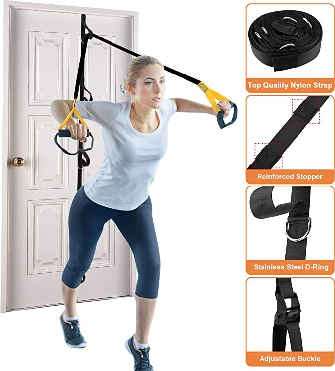 Fitness Pull Rope Suspension Training With A Puller