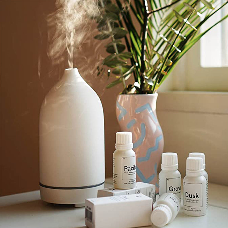 Air Ceramic Aroma Ultrasonic Essential Oil Diffuser