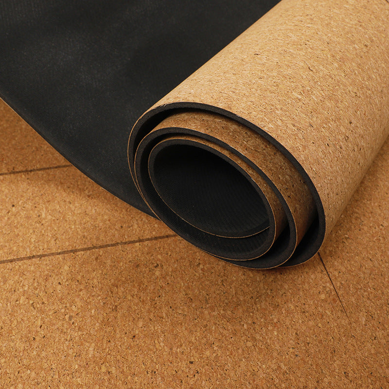 Widened Thick Natural Rubber Printed Yoga Mat
