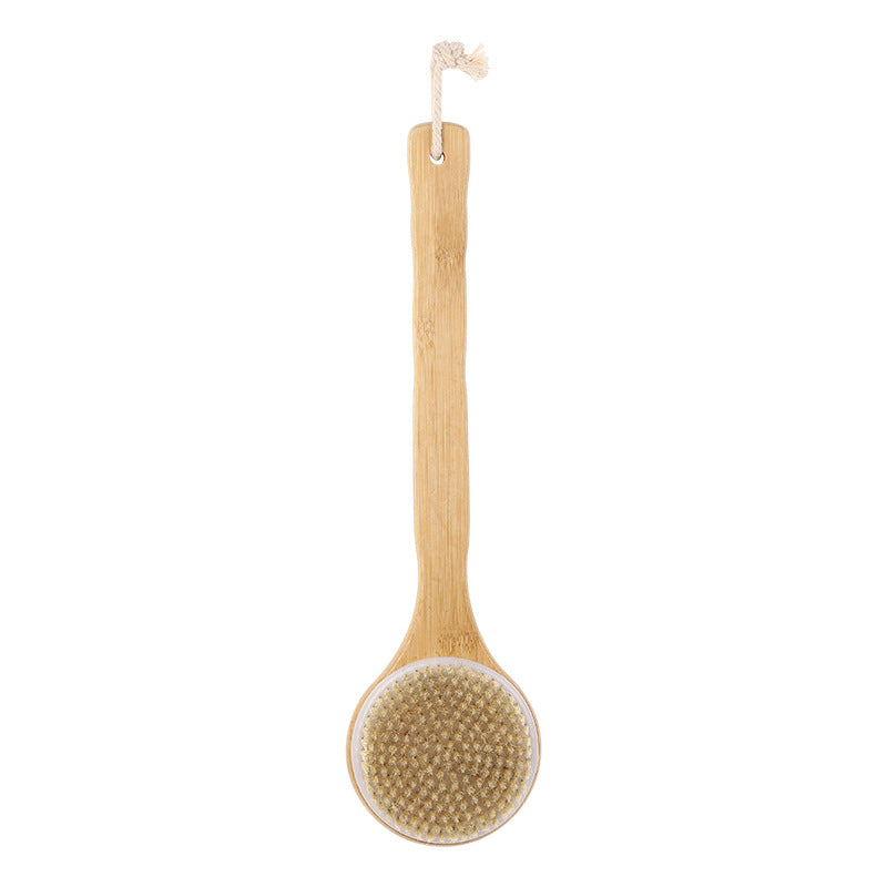 Bamboo Long Handle Bath Brush