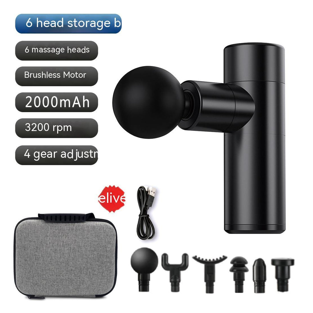 High Frequency Vibration Massager Gun