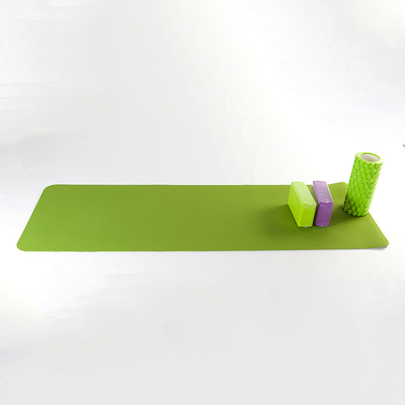 Thickened 8mm Two-color Lengthened Yoga Mat
